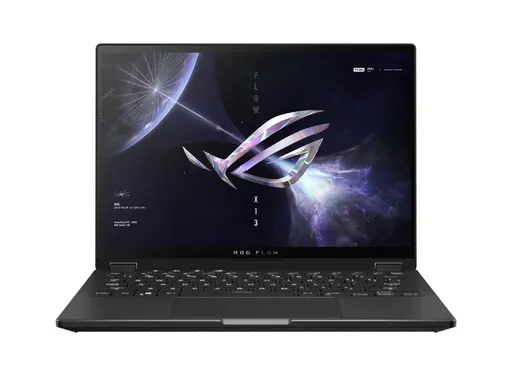 ASUS ROG Flow X13 GV302XV-MU009W notebook 7940HS Hybrid (2-in-1) 34 cm (13.4") Touchscreen WQXGA AMD Ryzen™ 9 16 GB LPDDR5-SDRAM 1000 GB SSD NVIDIA GeForce RTX 4060 Wi-Fi 6E (802.11ax) Windows 11 Home Black