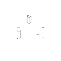 28mm Styleline Magnetic Arm Support Cover Line Drawing.jpg