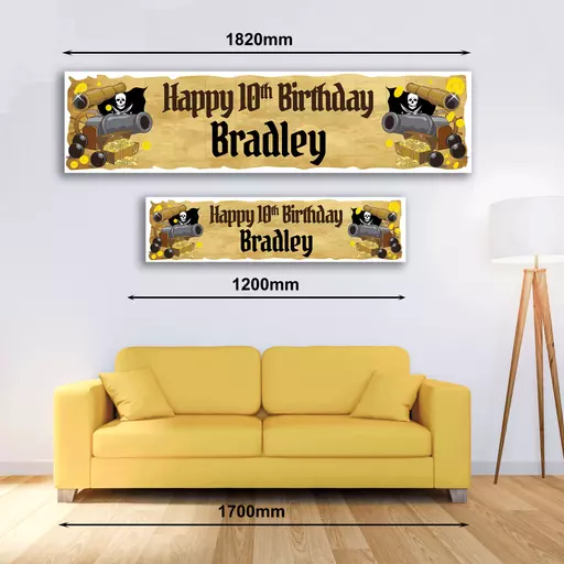 Personalised Banner - Pirate