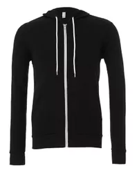 Canvas Unisex Sponge Fleece Full-Zip Hoodie