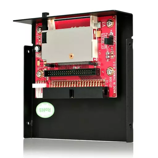 StarTech.com 3.5in Drive Bay IDE to Single CF SSD Adapter Card Reader