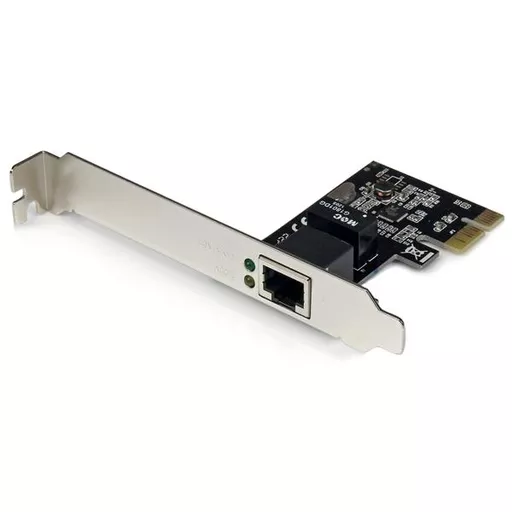 StarTech.com 1 Port PCI Express PCIe Gigabit Network Server Adapter NIC Card - Dual Profile