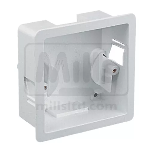 Flush Mount 1 Gang Dry Lining Box 47mm