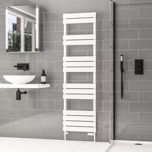 Addington II Towel Rail 1750 x 500 Type10 Gloss White