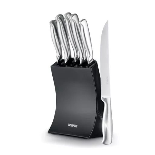 5 Piece Knife Set with Block