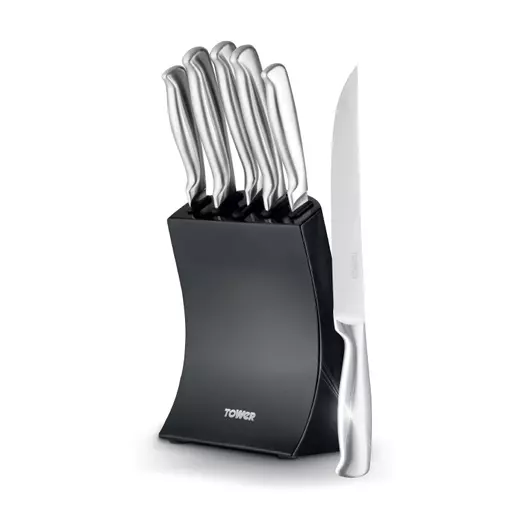 5 Piece Knife Set with Block