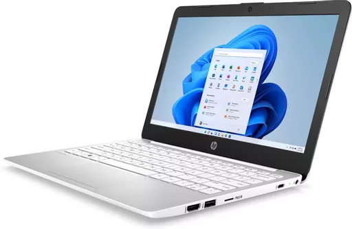 HP Stream 11-ak0027na Intel® Celeron® N4120 Laptop 29.5 cm (11.6") HD 4 GB DDR4-SDRAM 64 GB eMMC Wi-Fi 6 (802.11ax) Windows 11 Home in S mode White