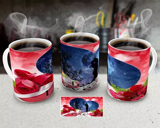 Bouquet of Roses Personalised Mug - Upload Photo