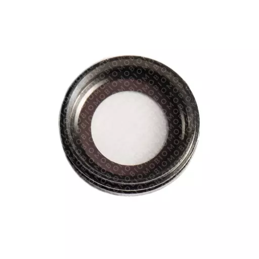 Rear Camera Glass Lens With Bracket (Black) (CERTIFIED) - For iPhone 7 / 8 / SE2 / SE3