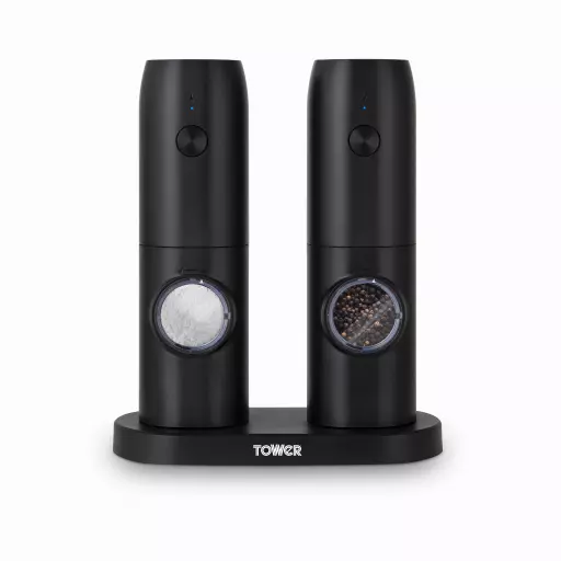 Rechargeable Salt & Pepper Mill Set