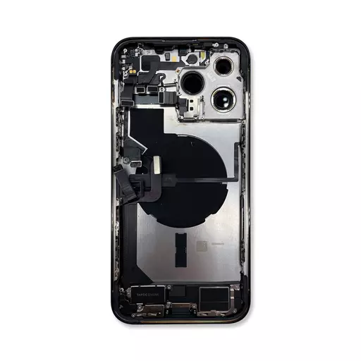 Back Housing With Internal Parts (RECLAIMED) (Grade C) (Space Black) - For iPhone 14 Pro Max