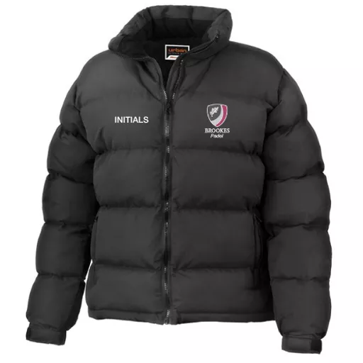 OxfordBrookesUniversity_Padel_WomensPuffaJacket_Black_Front.png