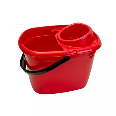 14 LTR RED BUCKET WITH WRINGER