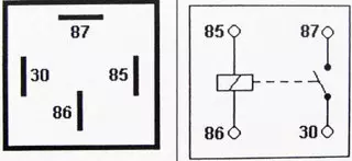 Relay 4-pin 24v 30A. Open (Pack of 1)