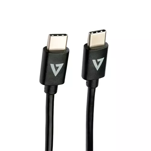 V7 V7USB2C-2M USB cable USB 2.0 USB C Black