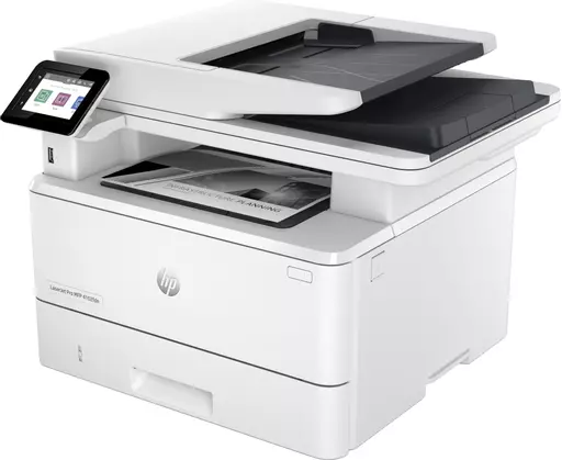 HP LaserJet Pro MFP 4102fdn Printer, Black and white, Printer for Small medium business, Print, copy, scan, fax, Instant Ink eligible; Print from phone or tablet; Automatic document feeder; Two-sided printing