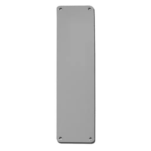 DORTREND 75mm Wide Rounded Aluminium Finger Plate