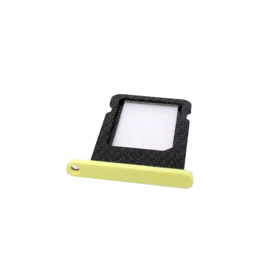Sim Card Tray (Yellow) (CERTIFIED) - For iPhone 5C