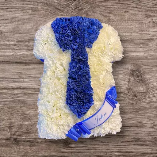 Shirt & Tie Funeral tribute