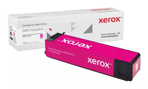 Xerox 006R04609 Ink cartridge magenta, 16K pages (replaces HP 991X) for HP PageWide P 77740/77750/Pro MFP 772