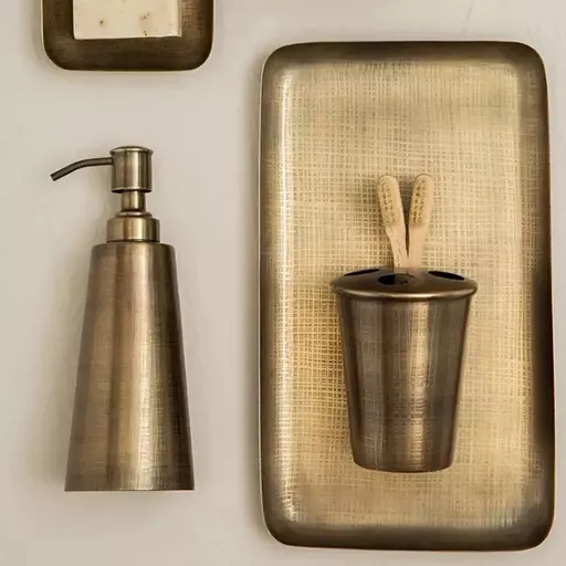 Tray, Manhattan, Gold