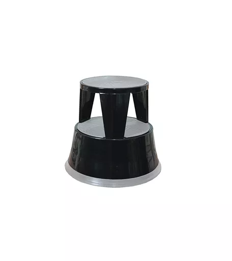 SupaStep Roll Along Step Stool Black