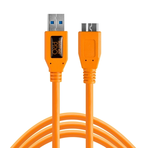 Tether Tools TetherPro USB 3.0 to Micro-B Cable Black or Orange