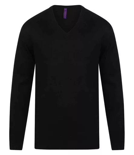 Henbury Acrylic V Neck Sweater