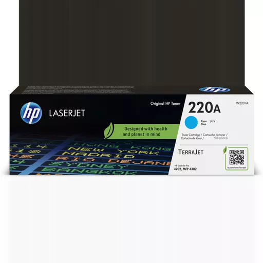 HP W2201A/220A Toner cartridge cyan, 1.8K pages ISO/IEC 19798 for HP CLJ Pro 4202