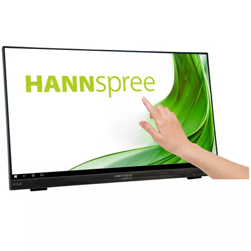 Hannspree HT225HPB computer monitor 54.6 cm (21.5") 1920 x 1080 pixels Full HD LED Touchscreen Tabletop Black