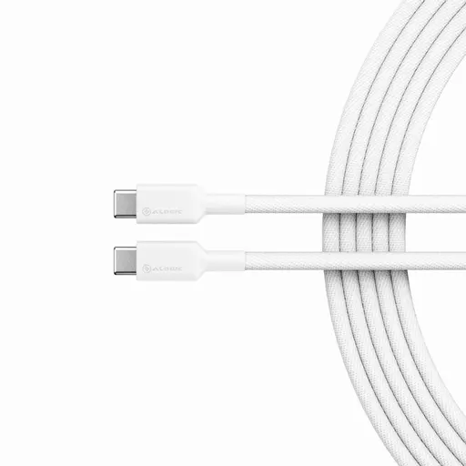 ALOGIC Elements Pro USB 2.0 USB-C to USB-C Cable 1m White – 5A/ 480Mbps