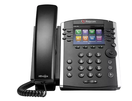 POLY 401 IP phone Black 12 lines TFT