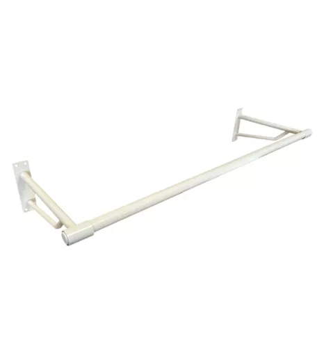 Wall Mounted Rail Set – 600mm White Hanging Rail