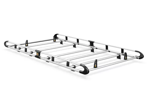 Maxus Deliver 7 2023-Onwards L2, H1 Twin Rear Doors - ULTI Rack+ (Aluminium) - 6 Bar Roof Rack