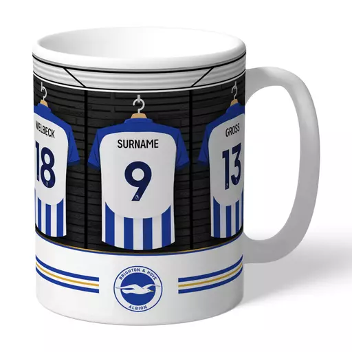 Brighton & Hove Albion FC Dressing Room Mug