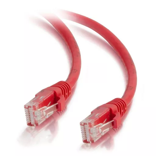 C2G 2m Cat5e Booted Unshielded (UTP) Network Patch Cable - Red