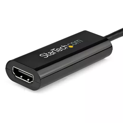 StarTech.com USB 3.0 to HDMI Adapter - 1080p (1920x1200) - Slim/Compact USB Type-A to HDMI Display Adapter Converter for Monitor - External Video & Graphics Card - Black - Windows Only