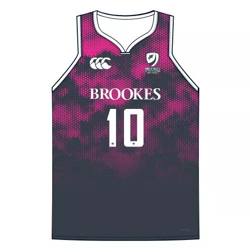 PRE-ORDER Oxford Brookes University Basketball Men's Bespoke Home Playing Vest