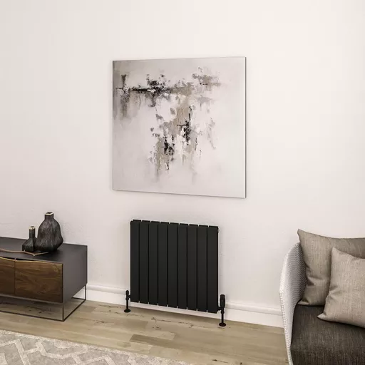 Addington II Radiator 600 x 670 Type20 Matt Black