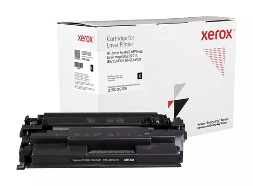 Xerox 006R03639 Toner cartridge, 9K pages (replaces Canon 052H HP 26X/CF226X) for Canon LBP-214/HP LaserJet M 402