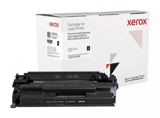 Xerox 006R03639 Toner cartridge, 9K pages (replaces Canon 052H HP 26X/CF226X) for Canon LBP-214/HP LaserJet M 402