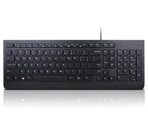 Lenovo Essential keyboard Universal USB QWERTY UK English Black