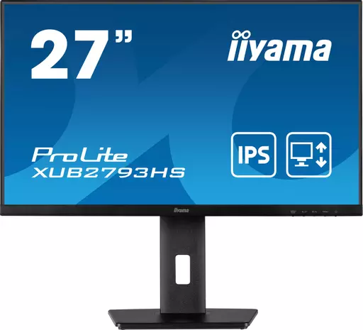 iiyama ProLite XUB2793HS-B5 LED display 68.6 cm (27") 1920 x 1080 pixels Full HD Black