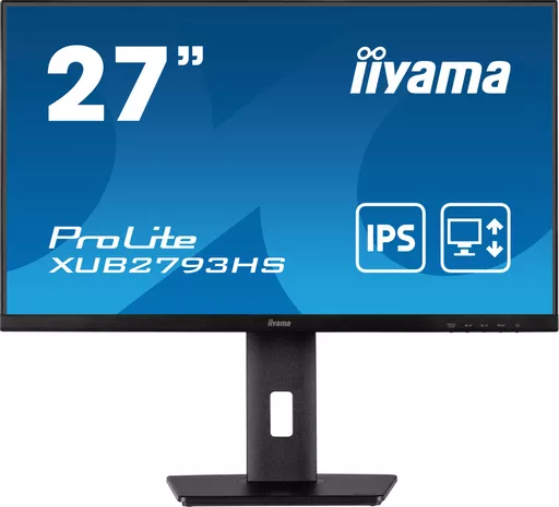 iiyama ProLite XUB2793HS-B6 LED display 68.6 cm (27") 1920 x 1080 pixels Full HD Black