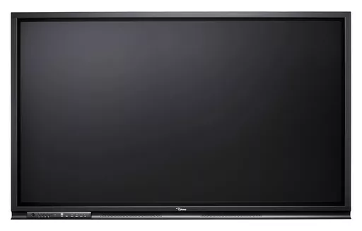 Optoma 3862RK Interactive flat panel 2.18 m (86") LED Wi-Fi 400 cd/m² 4K Ultra HD Black Touchscreen Built-in processor Android 11