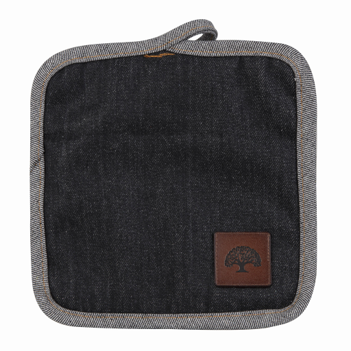 Barbary & Oak Denim 20cm Pot Holder Blue