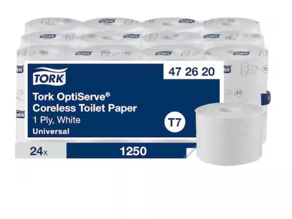 CORELESS TOILET ROLL