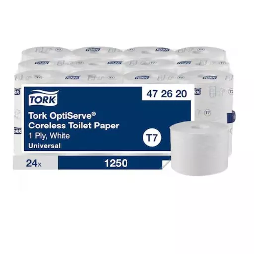 CORELESS TOILET ROLL