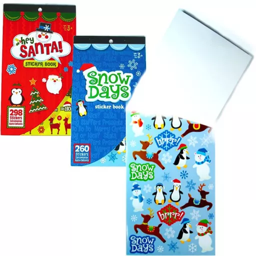 Christmas Sticker Book  (Sold in 48's)