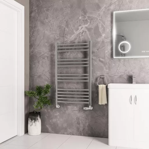 Wendover Straight Stainless Steel Multirail 1000 x 600 Mirror Polished